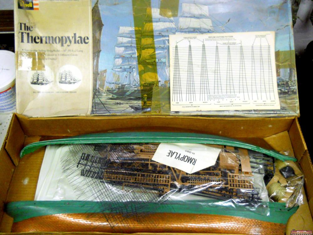 Revell 1/70 Scale Thermopylae Sailing Ship Model Kit in Box H390 eBay