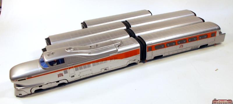 Con Cor Ho Emd Aerotrain Diesel Locomotive Rock Island Dcc Addon Set