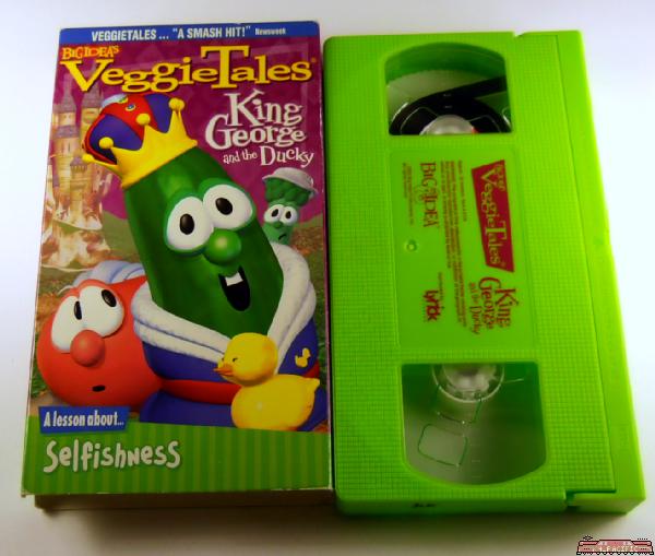 Veggie Tales: King George and The Ducky VHS Videotape Movie | eBay