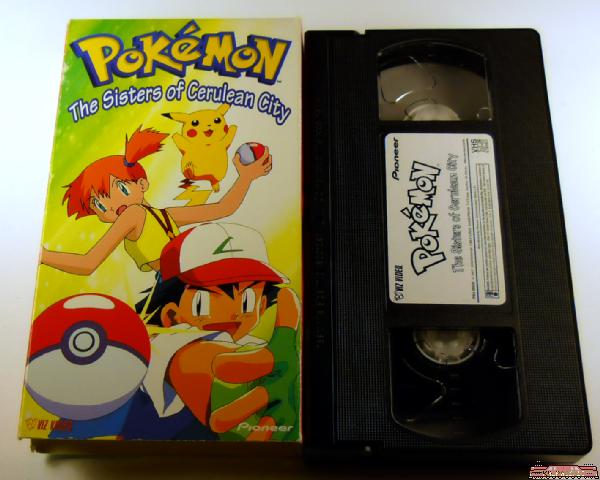 Pokemon: The Sisters Of Cerulean City VHS Videotape Movie